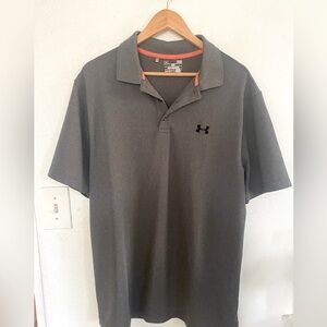 Men's Sz Lg Grey Under Armour Heat Gear Loose Fit